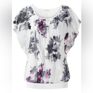 Flower print top